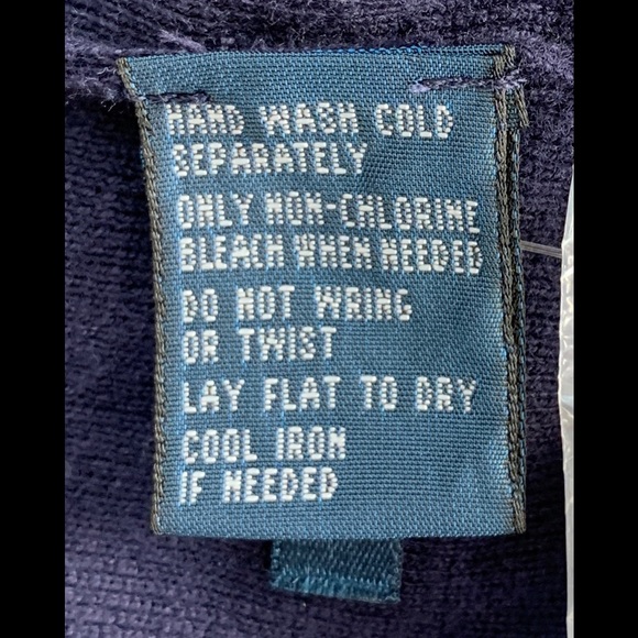 Vintage Polo by Ralph Lauren Men’s Large Cardigan Blue - Picture 11 of 12